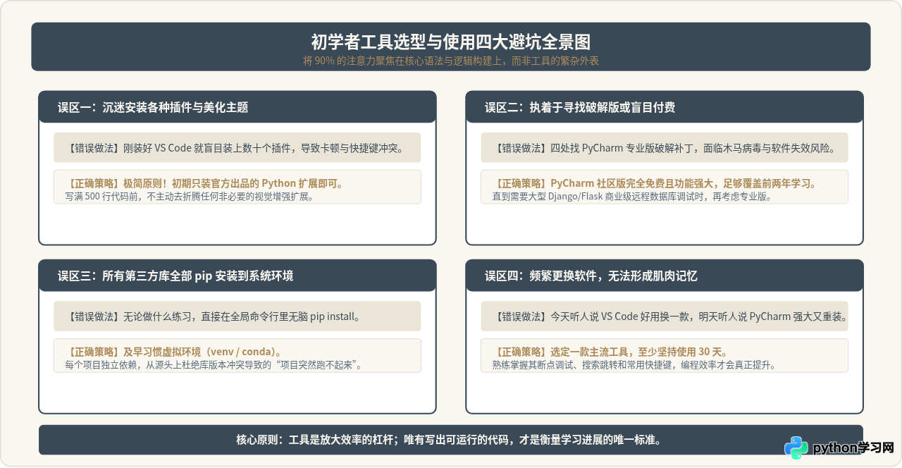 Python初学者用什么开发软件好