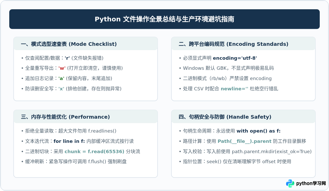 Python怎么打开文件：open函数语法与读写模式详解