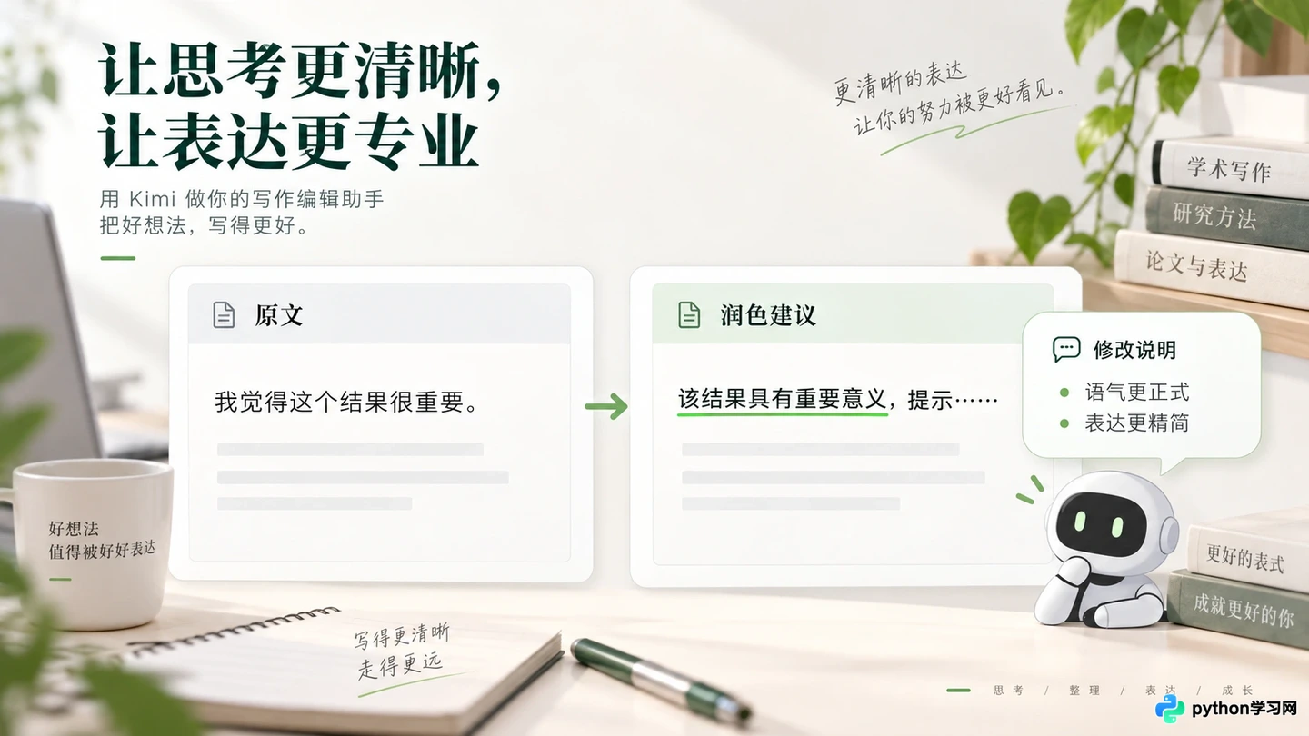 学生党怎么用Kimi辅助学习？文献阅读与论文润色实战