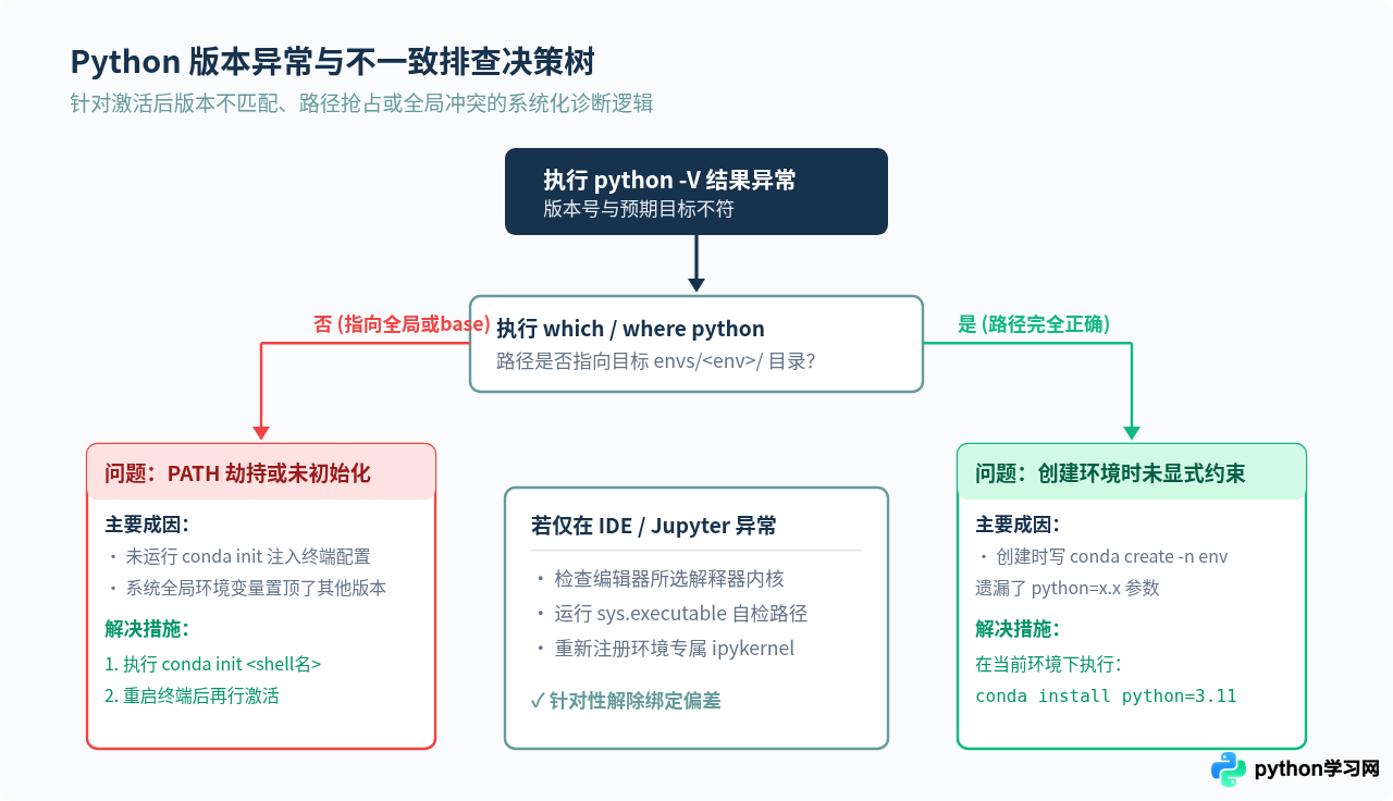 Anaconda多虚拟环境下怎么确认Python版本