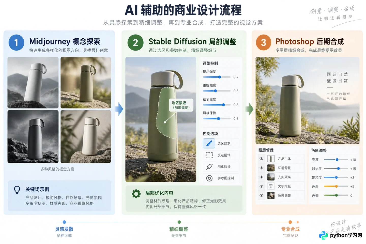 Midjourney vs Stable Diffusion：商业项目该选哪款AI设计工具？