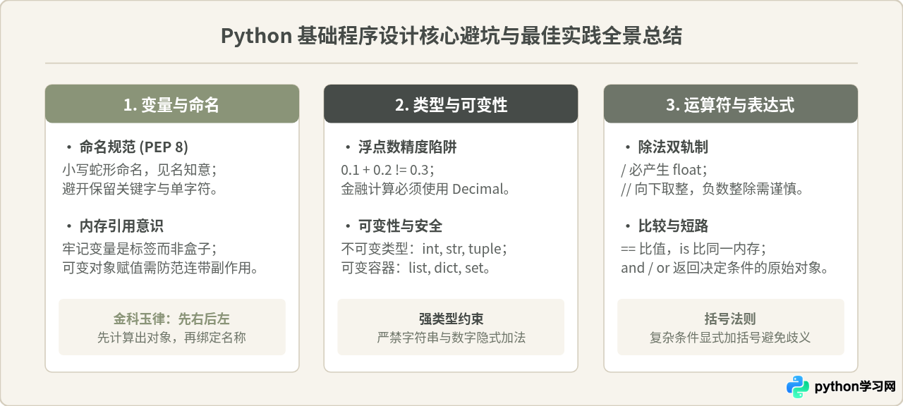 Python基础程序设计入门：变量、数据类型与运算符详解