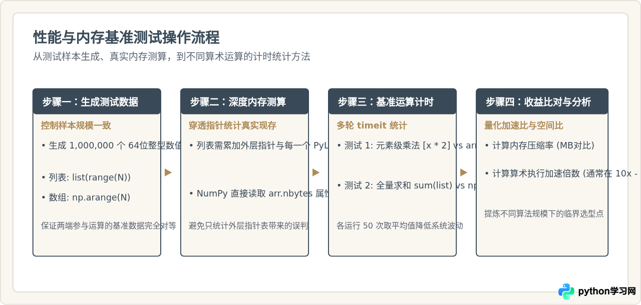 Python列表与NumPy数组有什么区别？性能对比分析