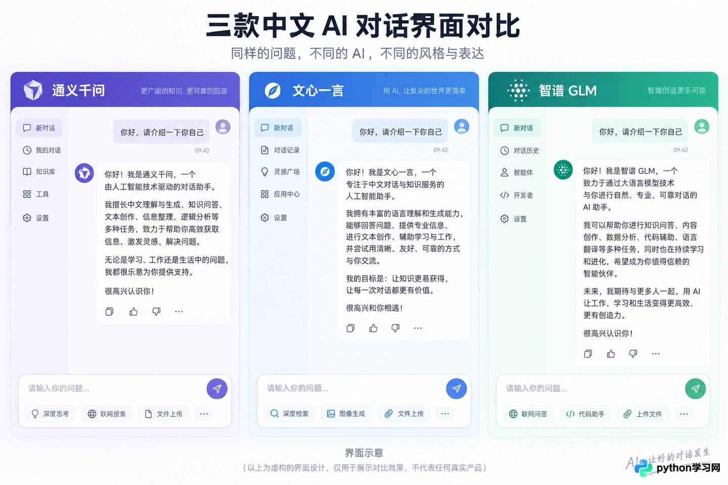 国产大模型排名现状：通义千问、文心一言与智谱GLM的中文能力对比