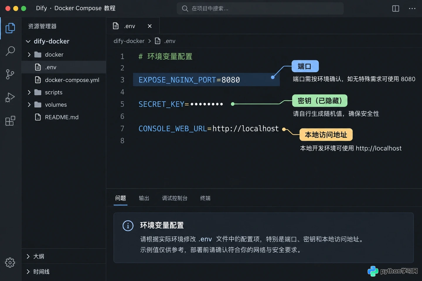 Dify本地部署教程：使用Docker Compose搭建私有化环境