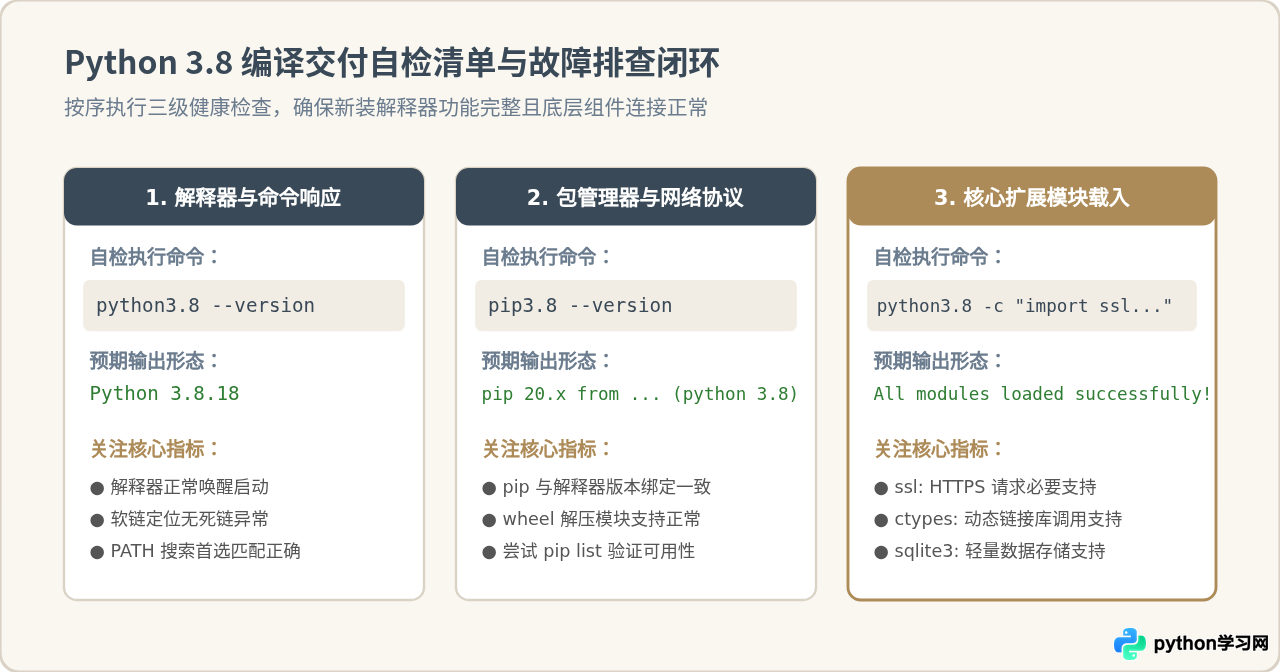 Linux源码编译安装Python 3.8的详细命令步骤