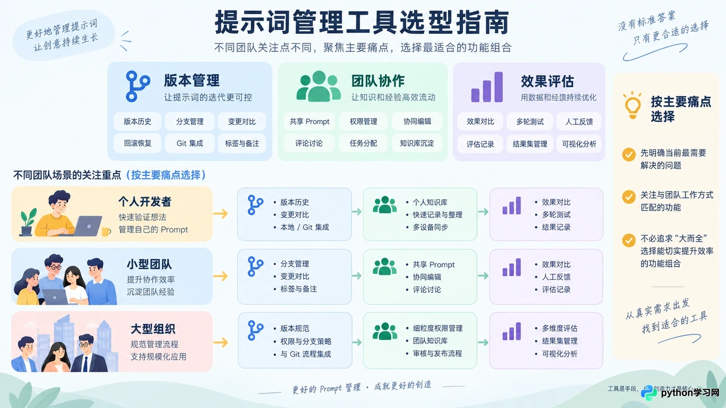 专业提示词工程师都在用什么工具？主流Prompt管理与协作平台评测