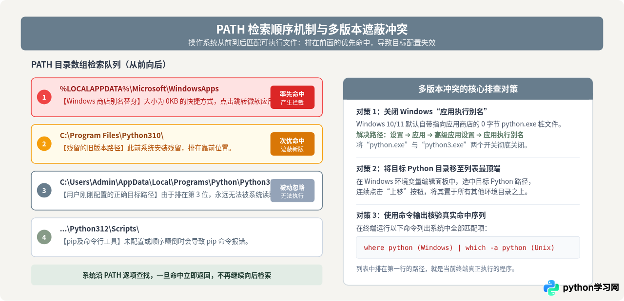 Python环境变量设置后不生效？常见原因与排查解决思路