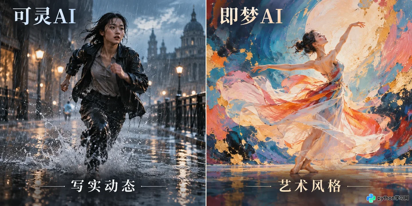 可灵AI与即梦AI哪个更好用？生成质量、速度与价格多维对比