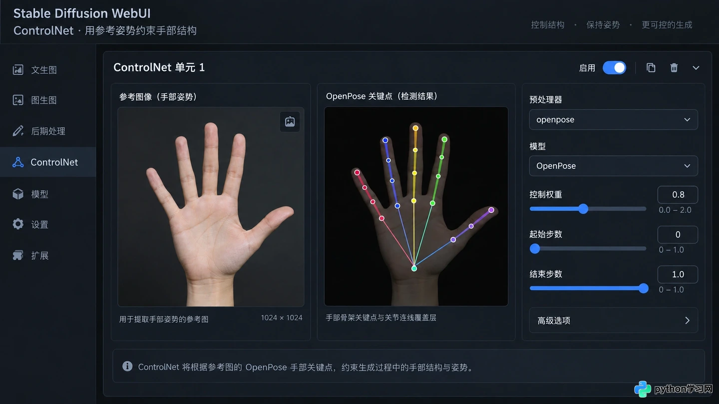 怎么解决AI绘画手部崩坏和画面模糊?提示词优化指南