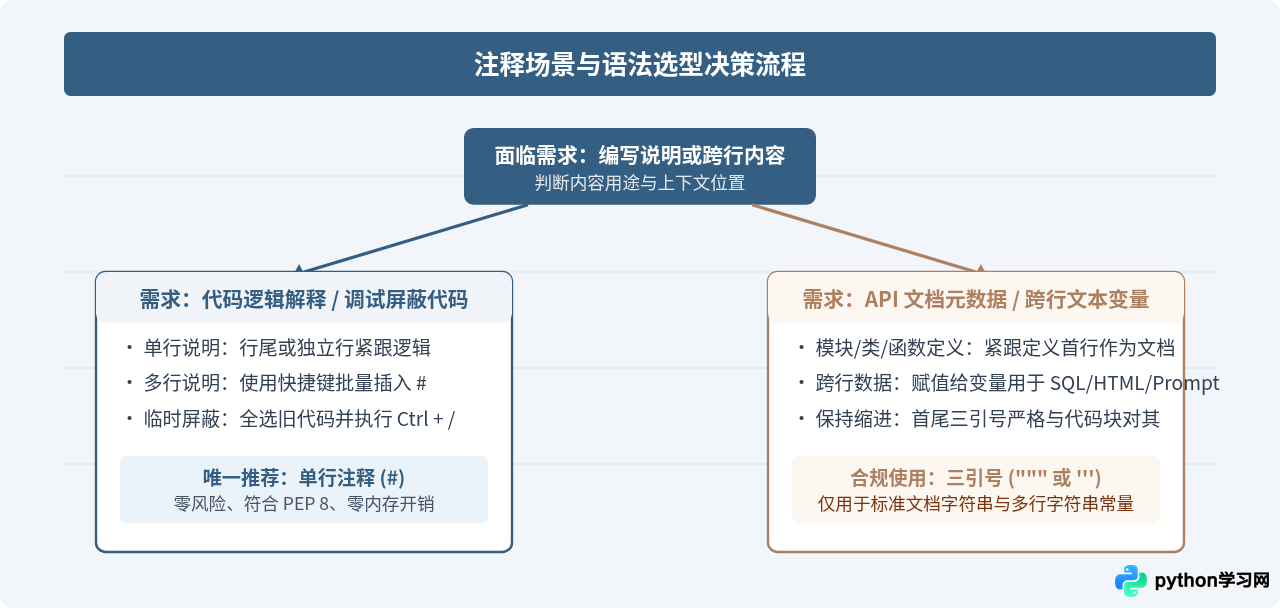 Python三引号是多行注释吗？本质与风险解析