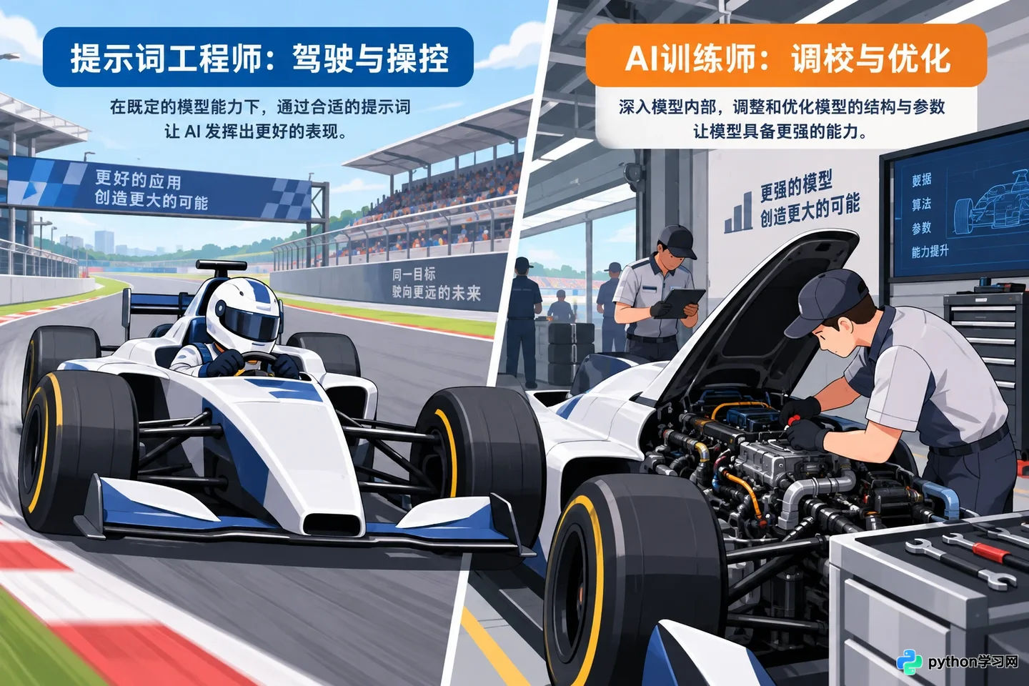 提示词工程师 vs AI训练师:两者在技能要求与工作重心上的本质区别