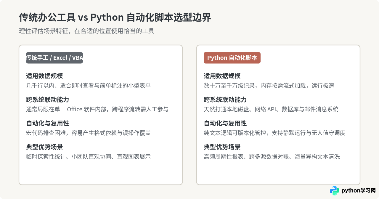 Python脚本能做什么：自动化办公与数据处理应用场景