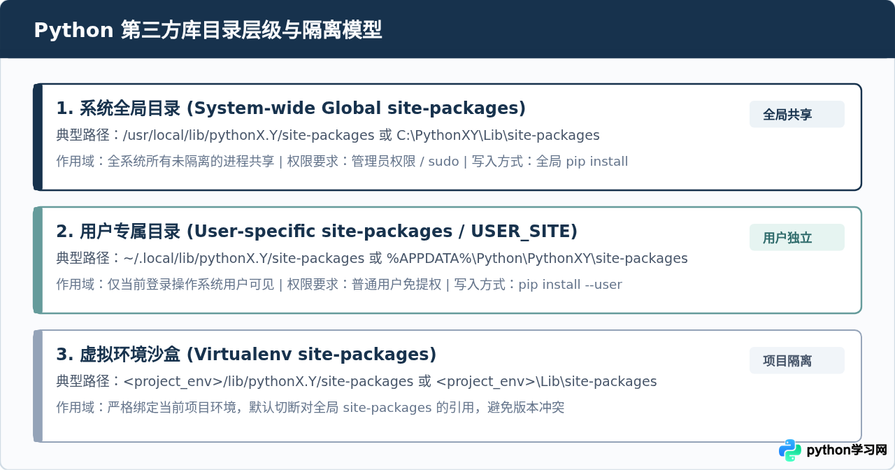 Python全局site-packages目录在哪里找