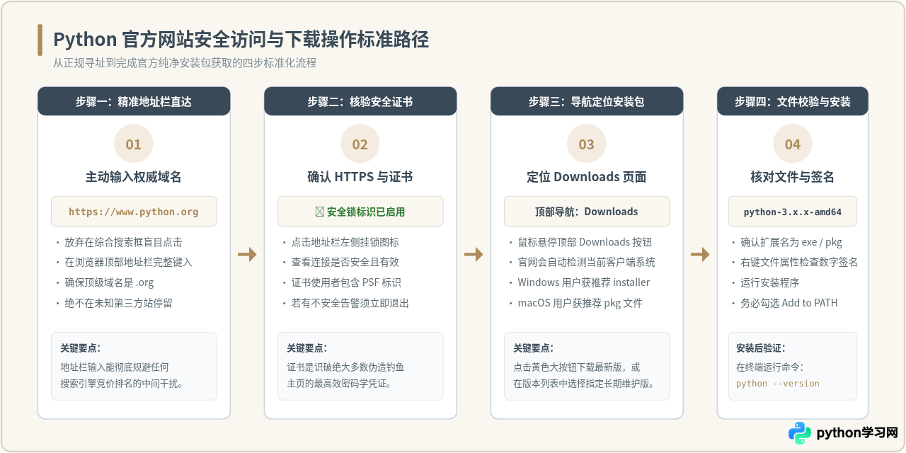 找不到Python官网？常见搜索误区与安全访问建议