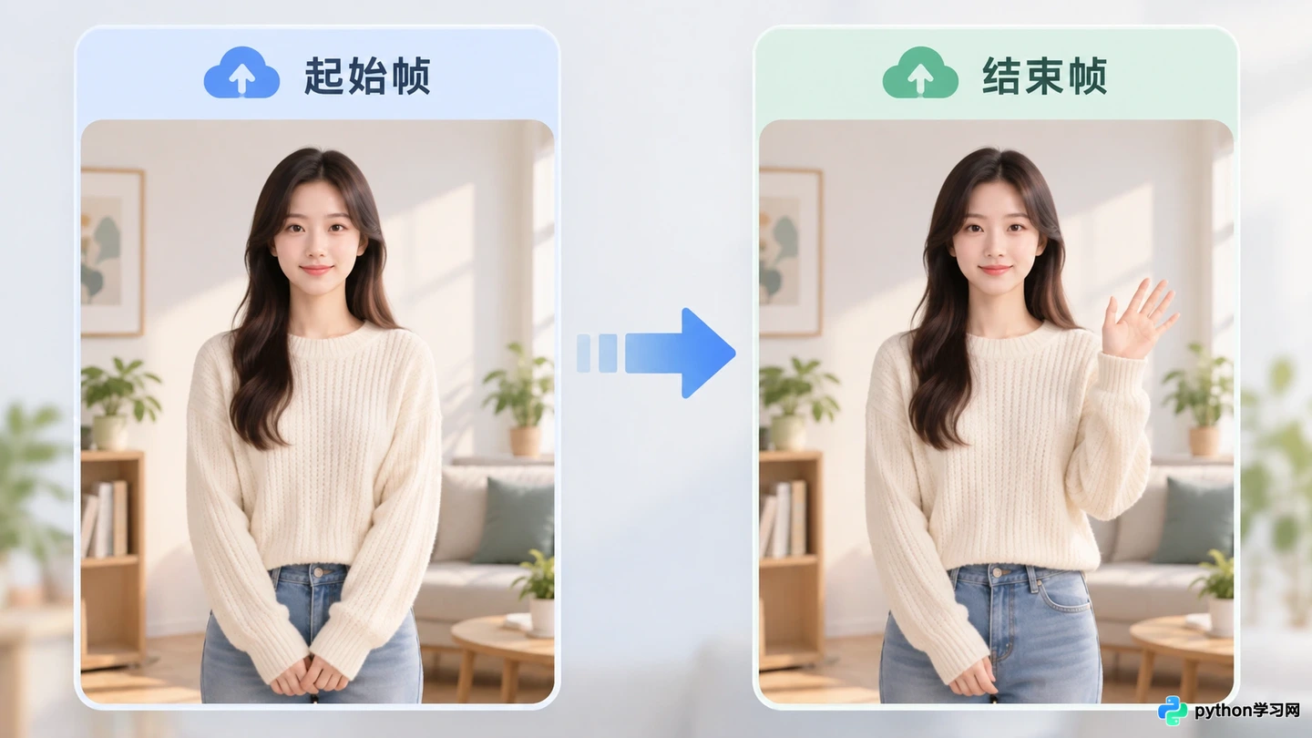 可灵AI图生视频操作指南:控制运动幅度与首尾帧一致性