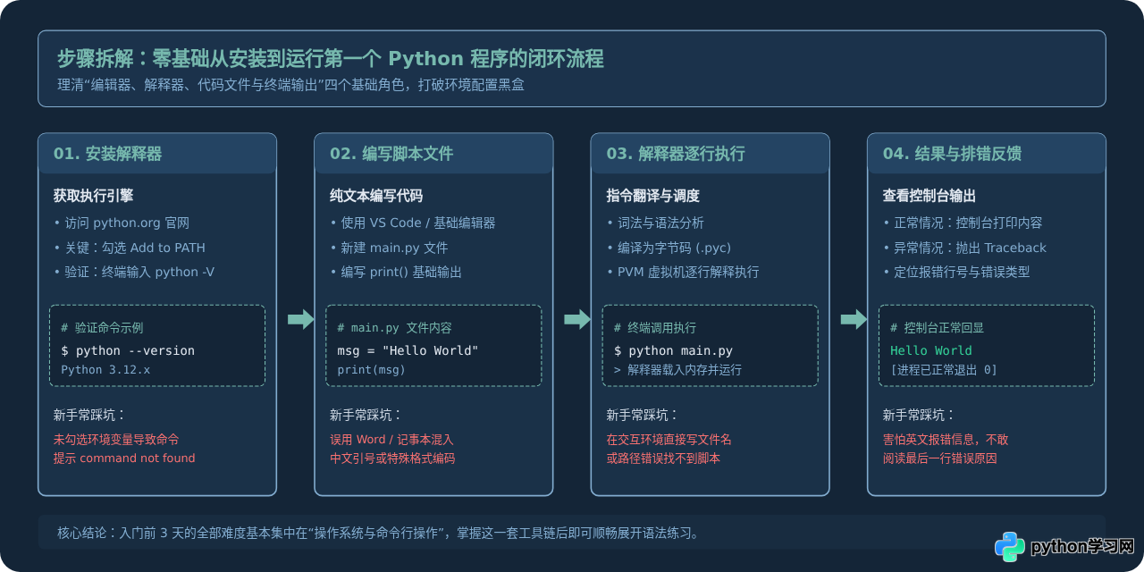 Python好学吗？零基础入门的真实难度与学习曲线