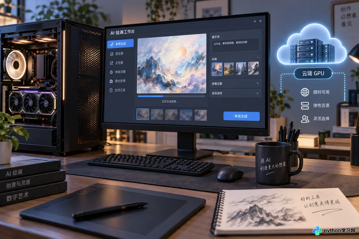 Midjourney与Stable Diffusion怎么选？AI绘画软件优缺点对比