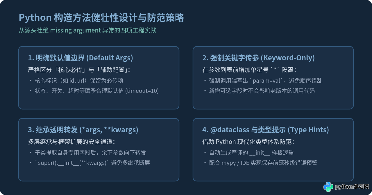 Python构造方法报错TypeError：missing argument怎么解决