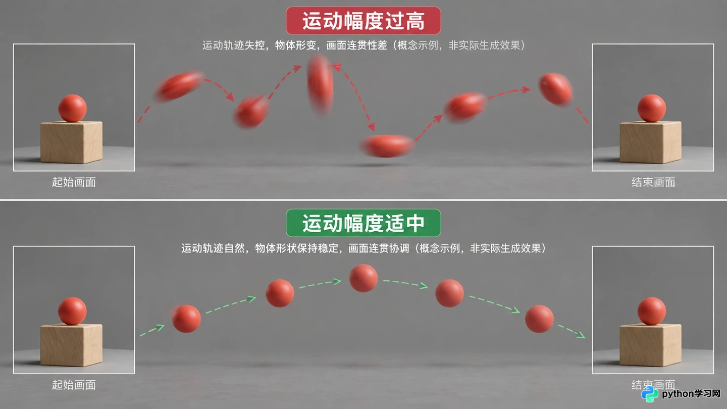 可灵AI图生视频操作指南:控制运动幅度与首尾帧一致性