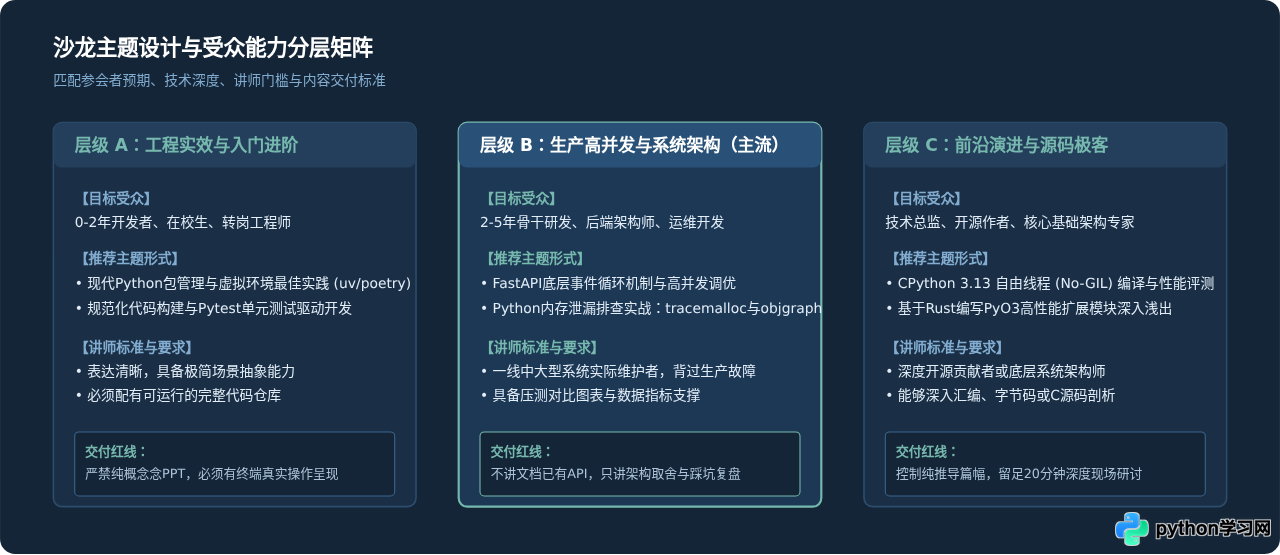 从零开始组织Python技术沙龙：全流程策划与执行指南