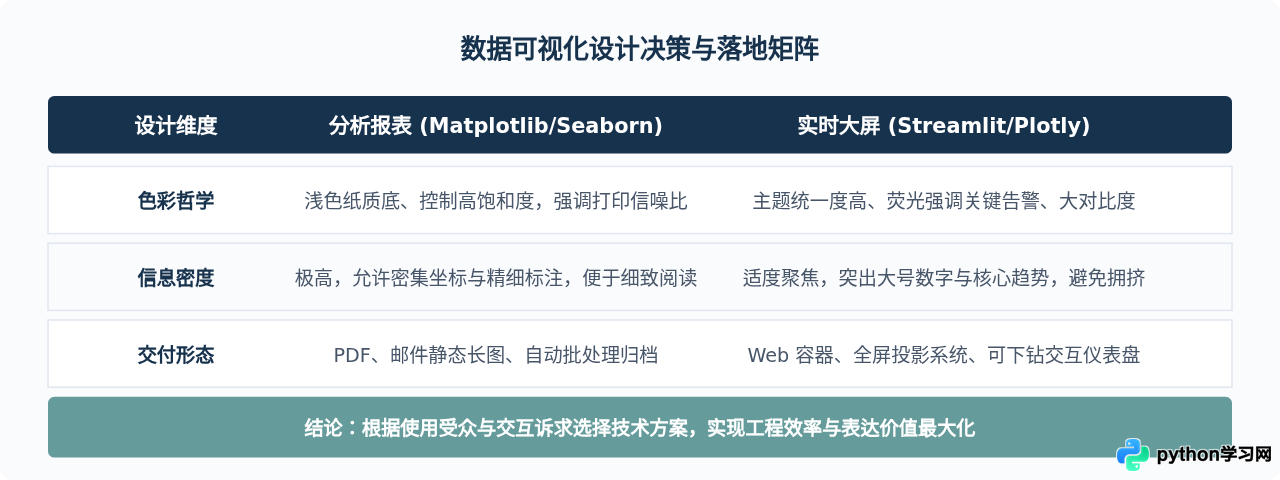 用Python做数据可视化：分析报表与大屏展示项目实战