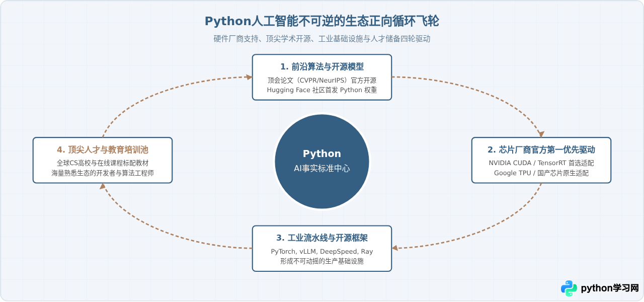 学术界到工业界：Python成为人工智能事实标准的原因