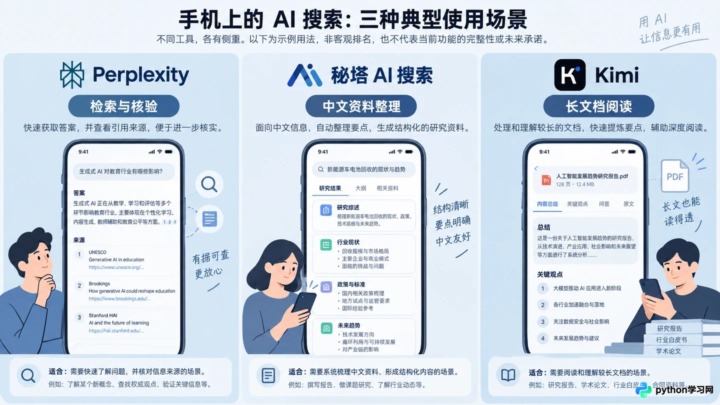 手机端AI搜索App哪家强？iOS与Android平台体验最好的3款推荐