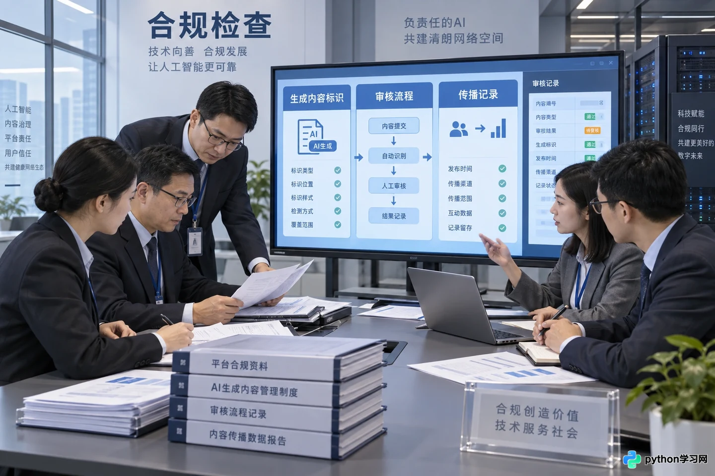 违反《人工智能生成合成内容标识办法》的法律责任与处罚解析