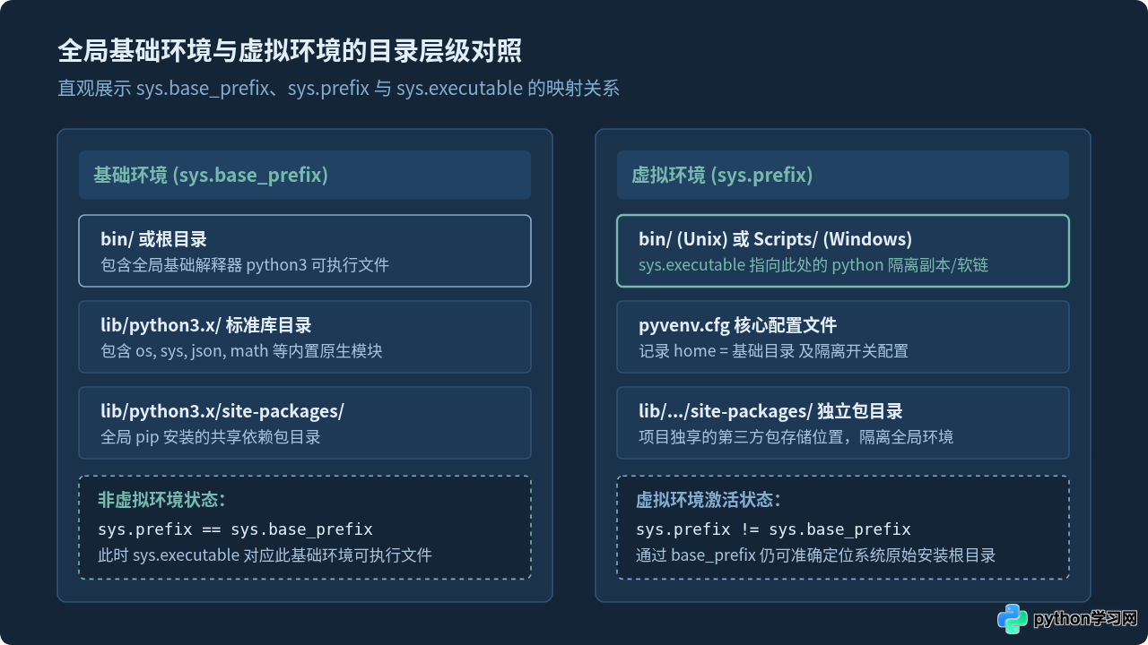Python代码中怎么获取当前解释器的安装目录