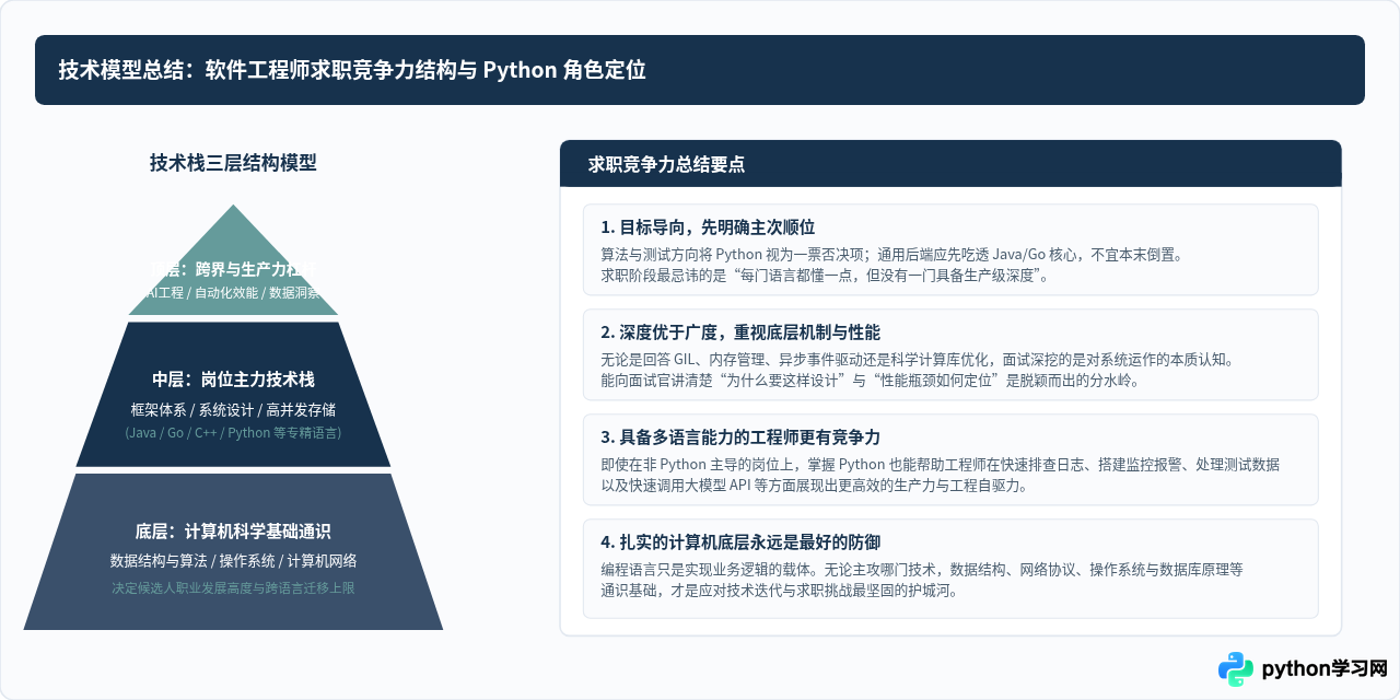 软件工程师求职需要Python技能吗？岗位需求与竞争力分析