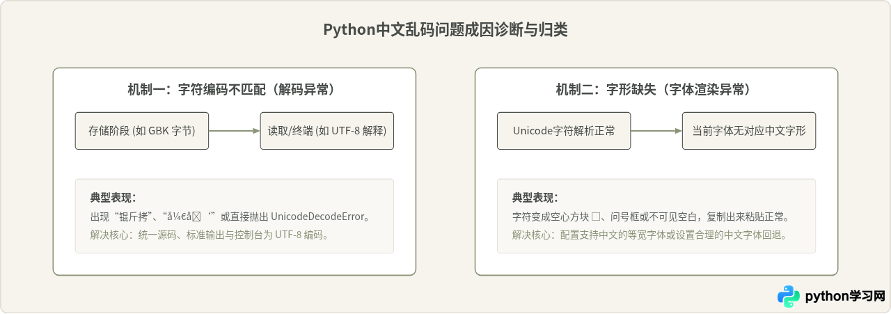 Python IDE中文乱码怎么解决？字体设置与编码配置详解