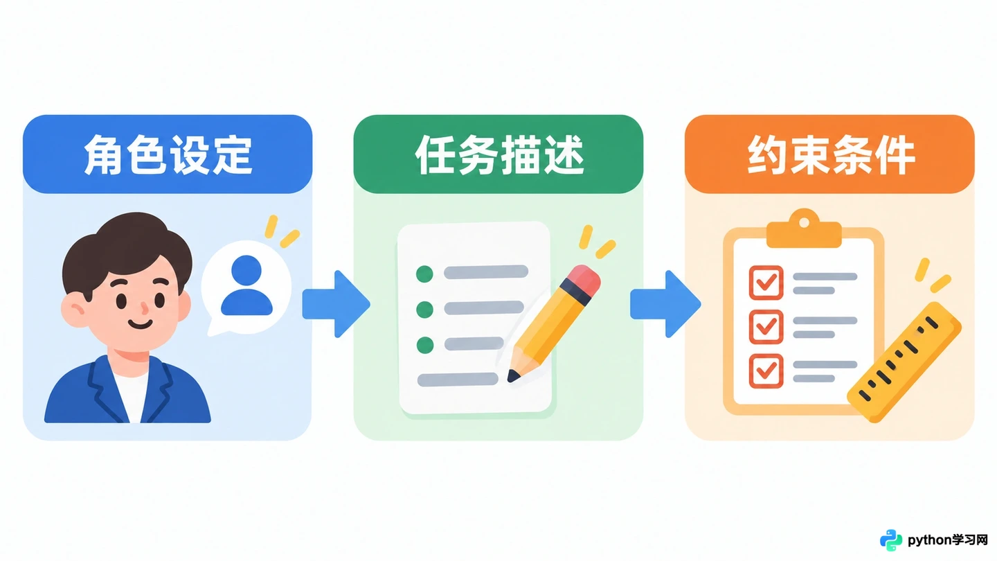 AI提示词怎么写：新手必知的角色、任务与约束三要素