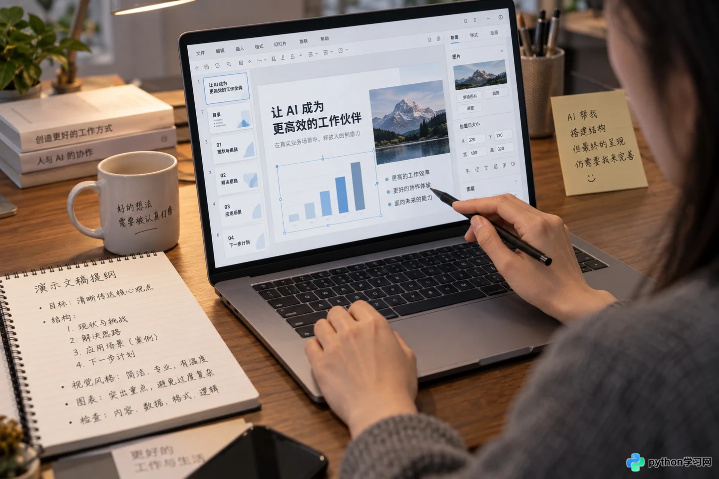 通义千问生成的内容怎么一键转为PPT?Word与Markdown转换教程