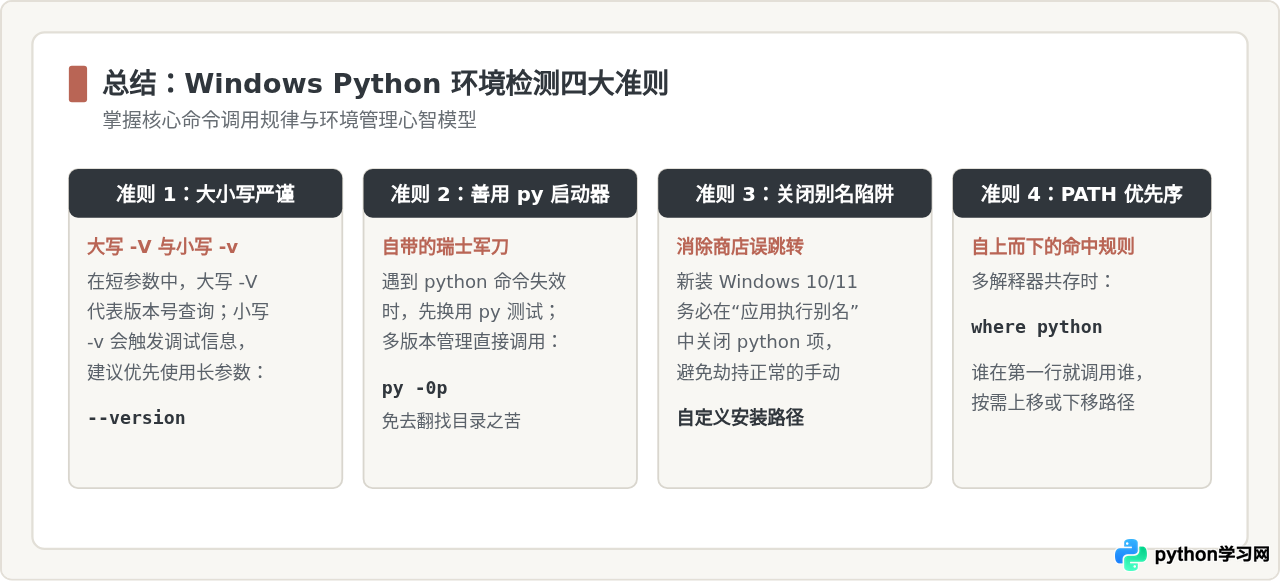 Windows命令行怎么查看Python版本