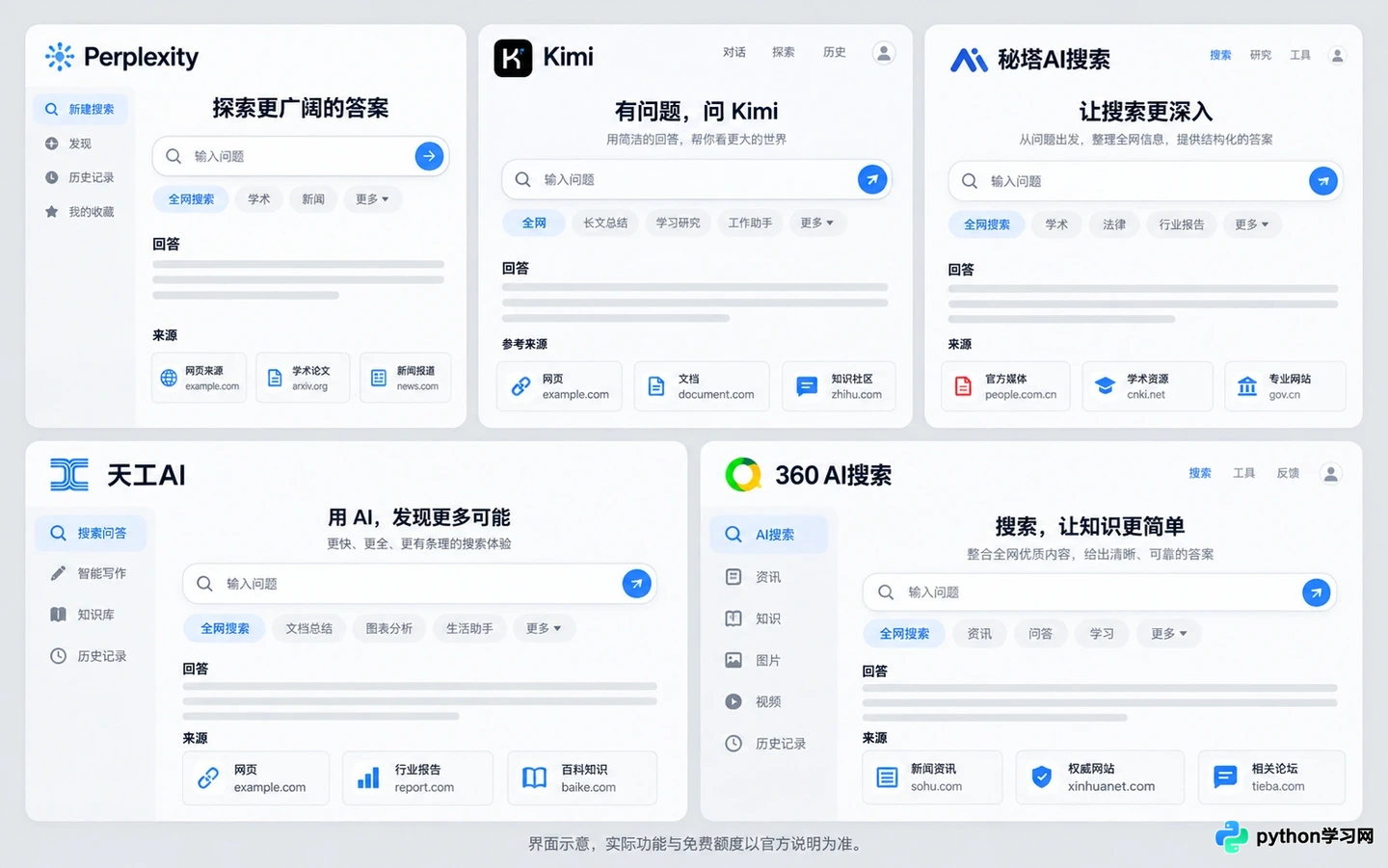 免费且高质量的AI搜索工具有哪些？5款无需付费的实用推荐