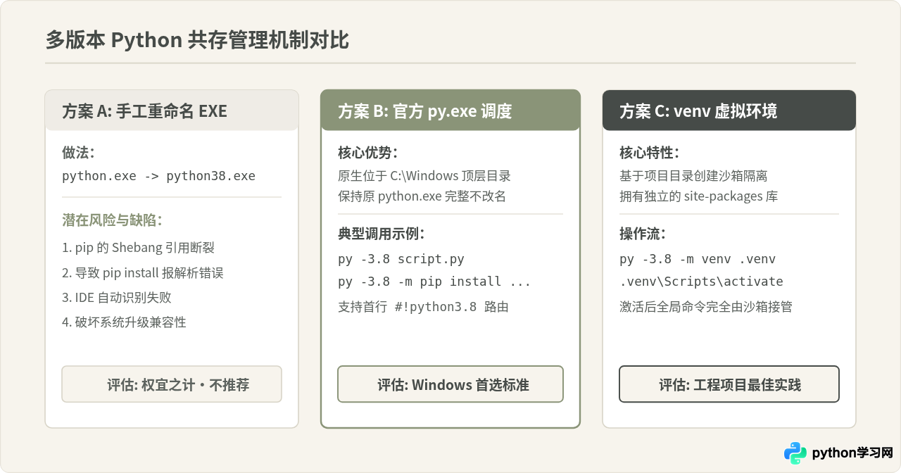 Python 3.8.6安装后环境变量PATH配置与多版本共存管理
