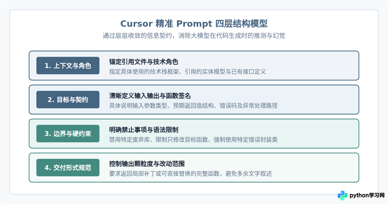 提升Cursor代码生成准确率的Prompt编写技巧