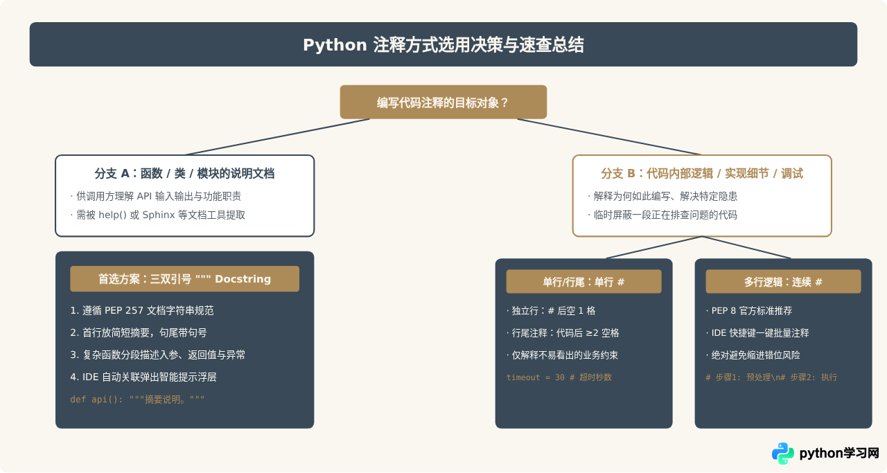 Python注释符号有哪些？单行#与多行三引号的用法详解