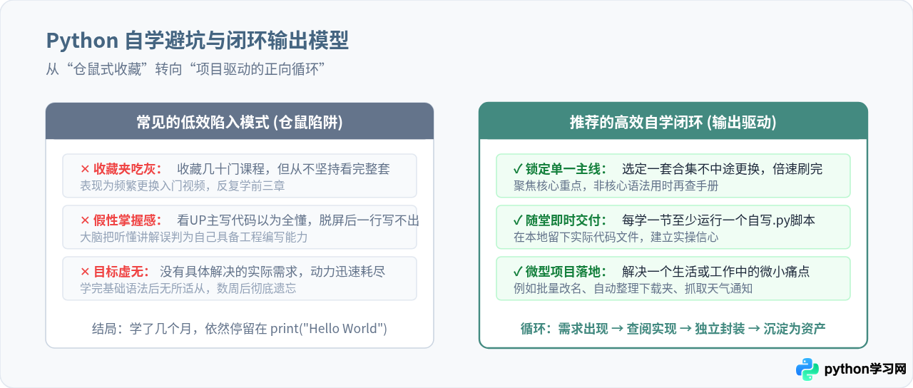 怎么在B站高效自学Python？精选优质UP主与学习路径