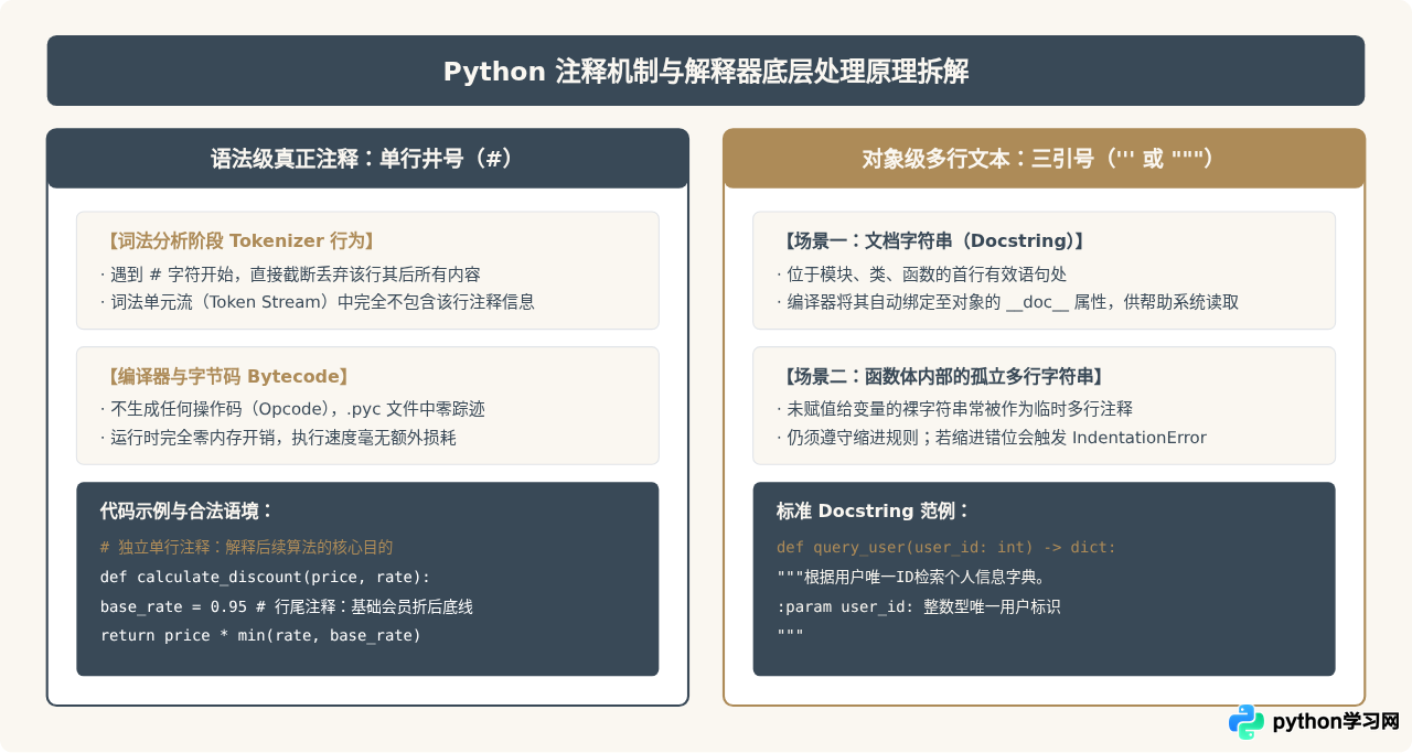 Python注释符号有哪些？单行#与多行三引号的用法详解
