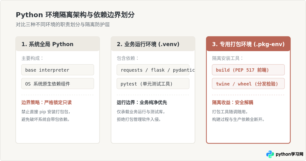 怎么在Python虚拟环境中隔离安装打包工具
