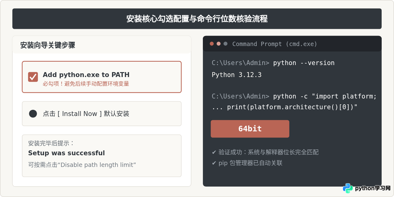 Windows系统怎么下载Python？32位与64位安装包选择指南