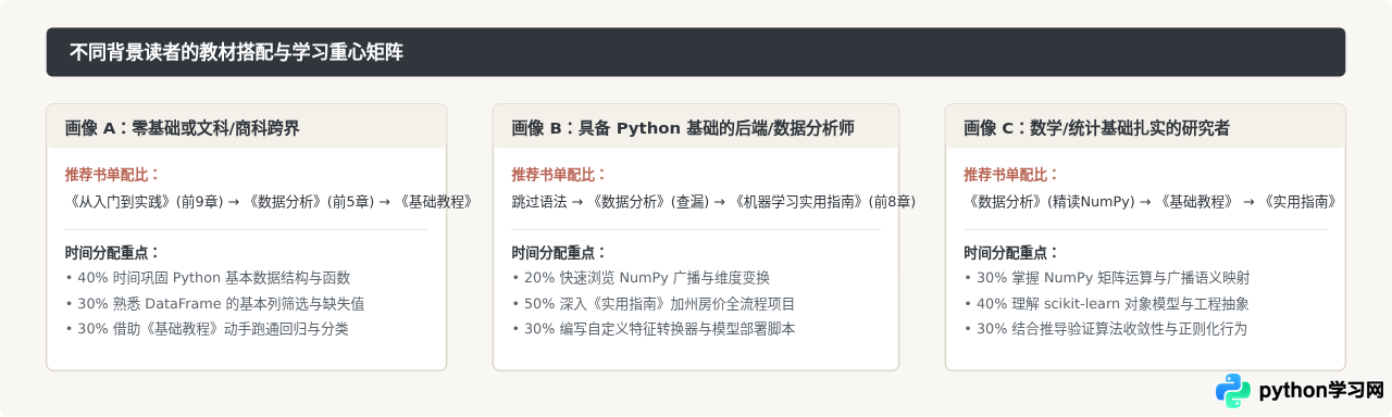 Python机器学习入门教材推荐：从基础语法到scikit-learn实战