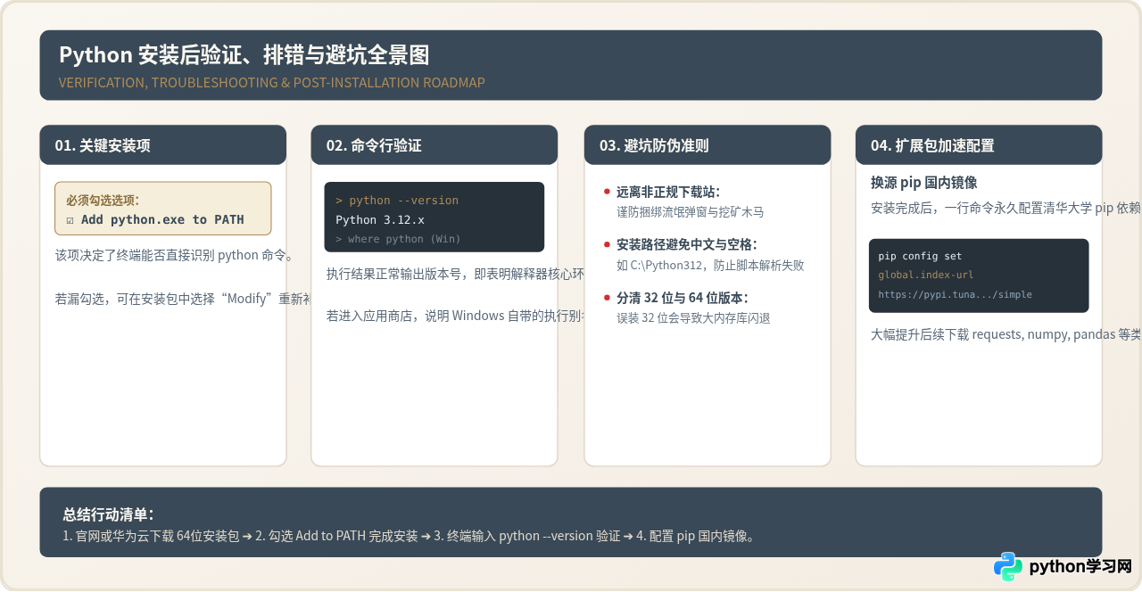 Python去哪里下载？官网地址与国内镜像源推荐