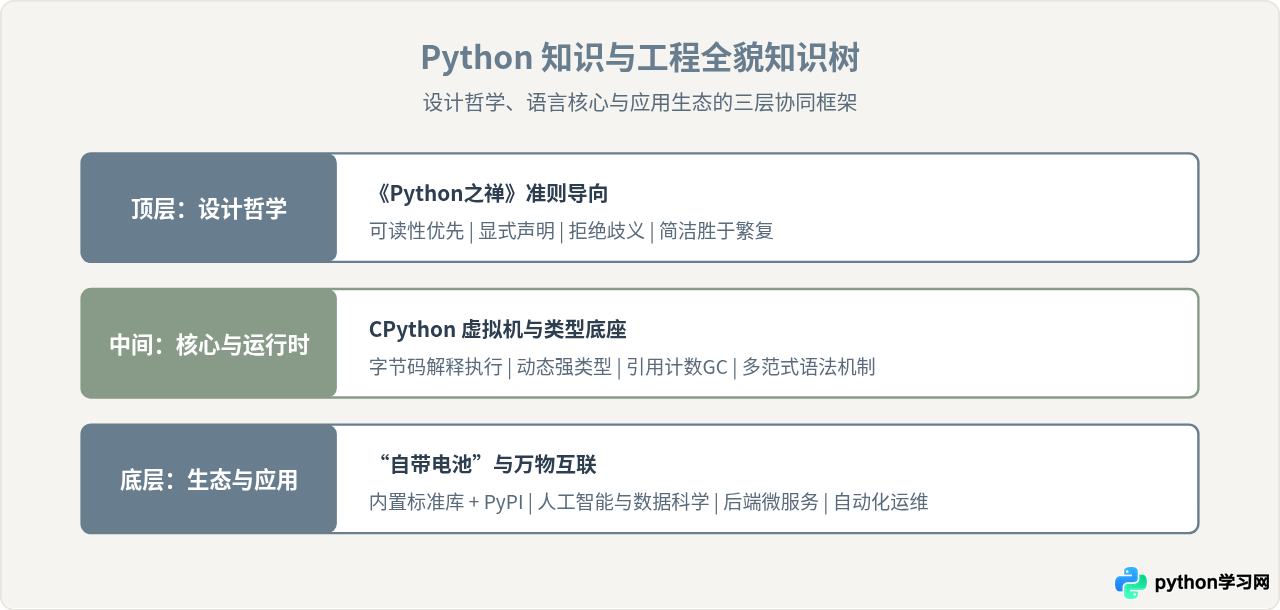 Python是什么：核心特性与设计哲学简介