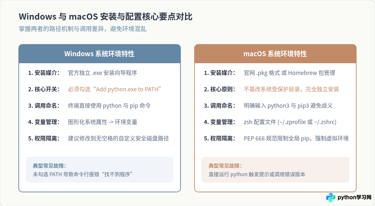 Windows和Mac怎么安装Python并配置开发环境