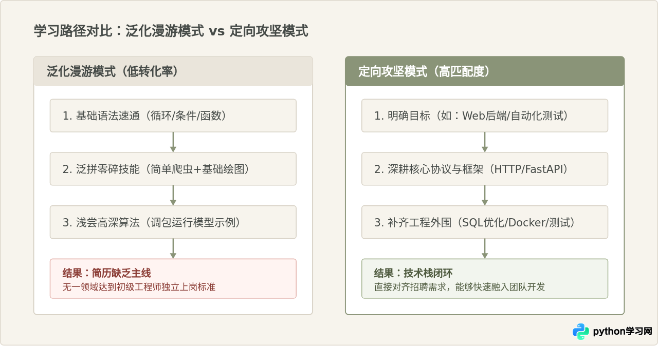 自学Python容易找不到工作吗？避开低效学习的3个关键
