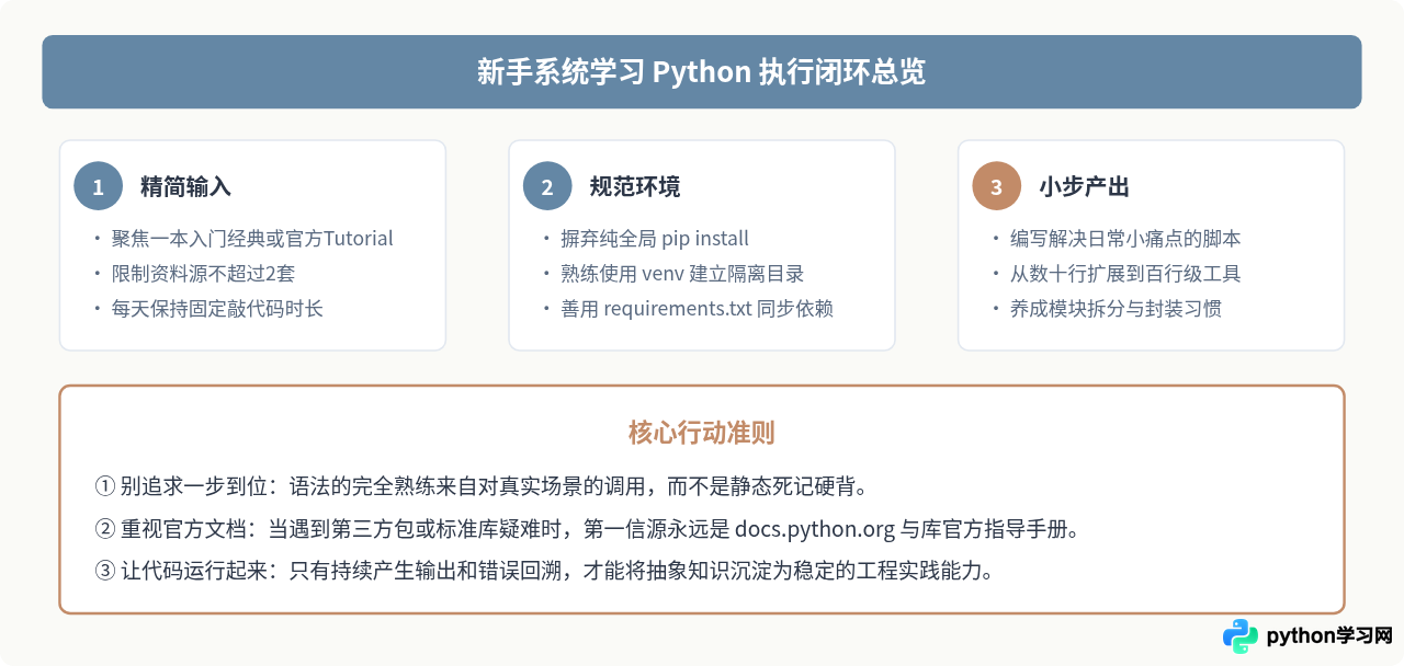 新手怎么系统学习Python：推荐的学习路径与资源