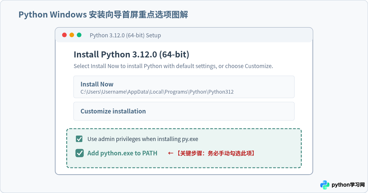 Python安装时Add to PATH选项有什么用？勾选指南